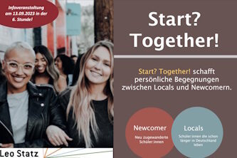 Start?Together! – Informationsveranstaltung am 13.09.2023 in der 6. Stunde